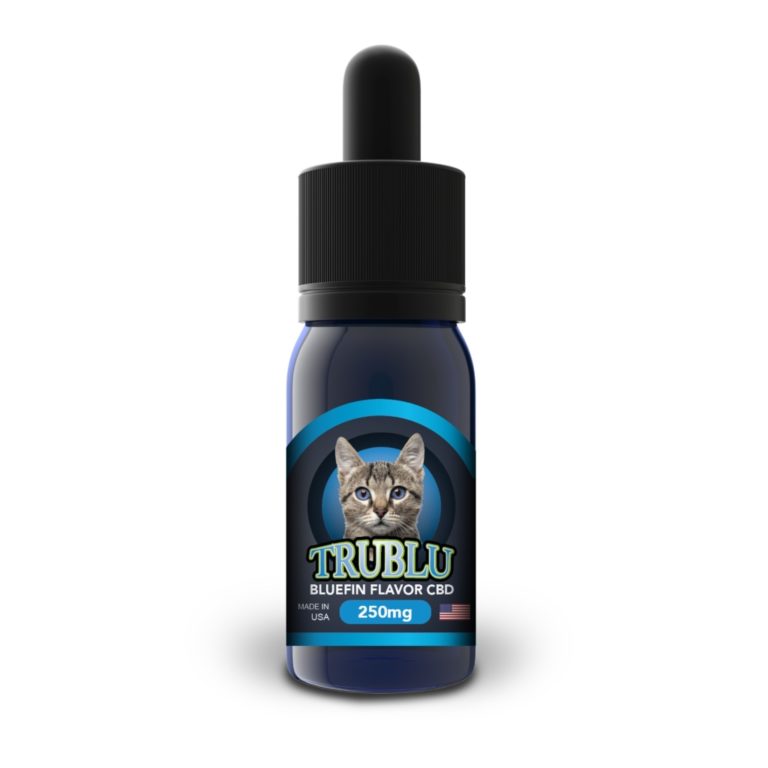 TRU BLU Tuna Flavored Cat Tincture (250mg CBD) San Juan Island CBD